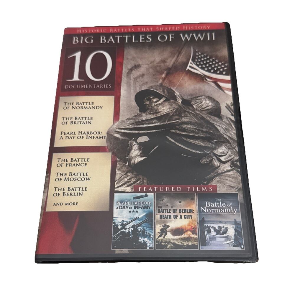 10 Big Battles of WWII Vol 1 DVD 2012 Echo Bridge History Military New